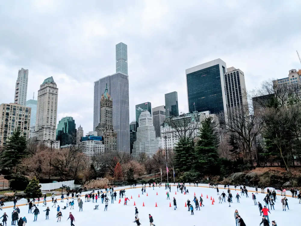 Ice Skating Central Park