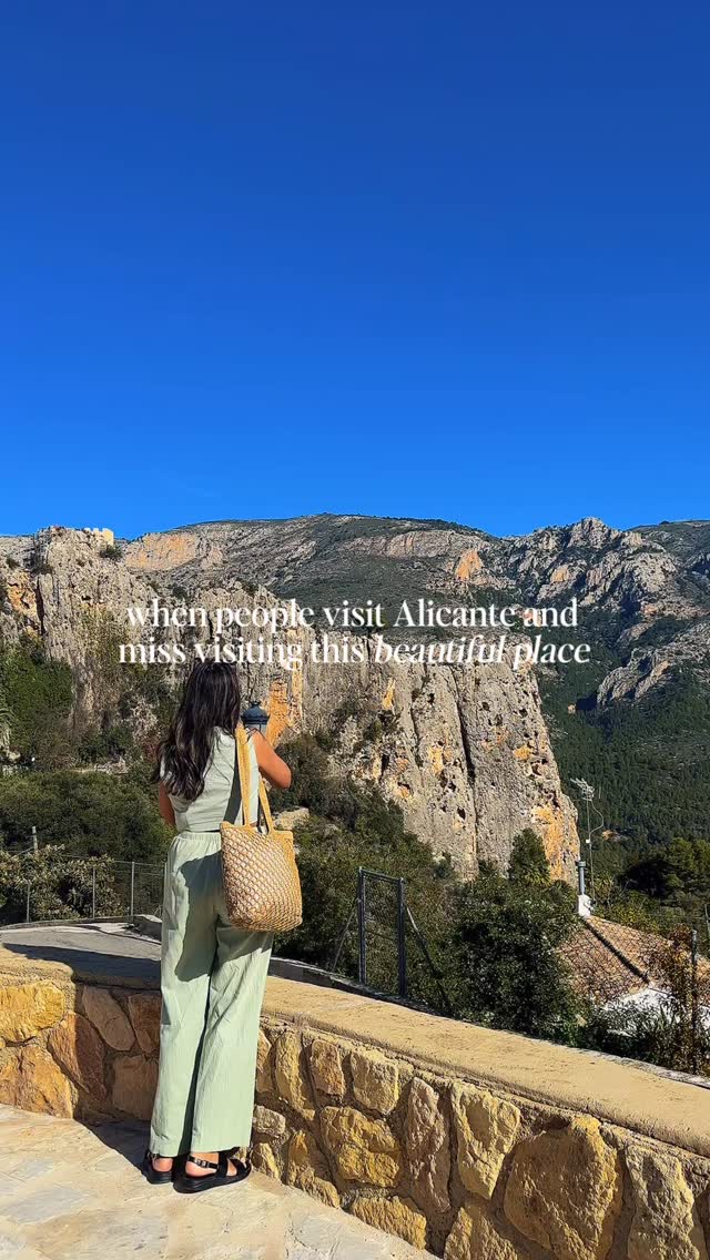 When people visit Alicante and completely miss places like this, I always feel like they’re missing a huge part of what the Costa Blanca actually has to offer 🇪🇸

This is Guadalest, a small mountain village that honestly feels like stepping into a completely different world compared to the coastline. It’s roughly an hour’s drive from Alicante or about 30 minutes from Benidorm, but the change in scenery feels like you’ve travelled much further. Instead of high rise hotels and busy beaches, you’ve got dramatic mountain views, winding roads and a village perched high above a turquoise reservoir.

The drive itself is part of the experience, with every turn revealing more of the landscape until you suddenly arrive and it feels almost unreal. The village is small, but that’s what makes it so special. You’ll find narrow streets, stone buildings and viewpoints overlooking the valley make it the kind of place you don’t rush. 

There are a few small shops and local museums to explore, but the main reason people come here is for the views. Looking out over the lake and mountains honestly doesn’t feel like something you’d expect just outside Benidorm, which is why I always think it’s worth the trip. 

If you’re planning a trip to Benidorm or Alicante, Guadalest is one of those places I’d really recommend adding to your itinerary.

#alicante #benidorm #guadalest #spain #costablanca 

things to do in Benidorm, things to do in Alicante, Guadalest, Spain, Spain day trips, Costa Blanca