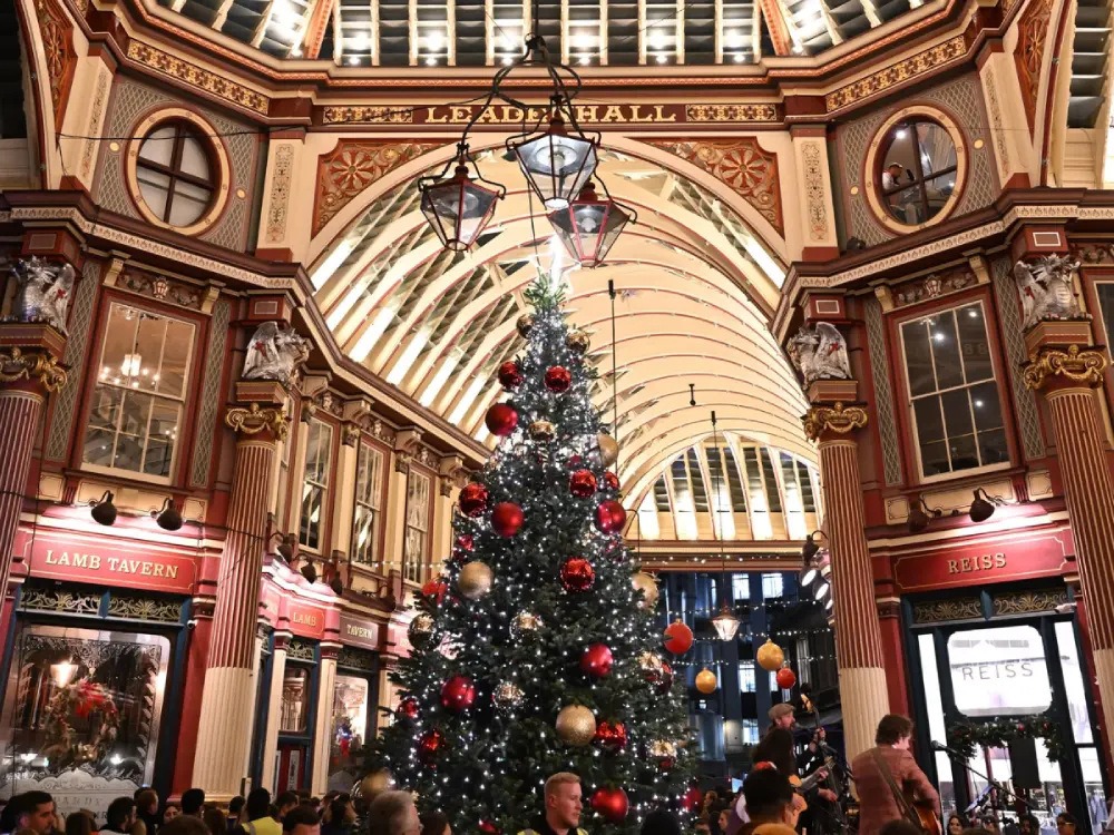 Leadenhall Market Christmas Tree
