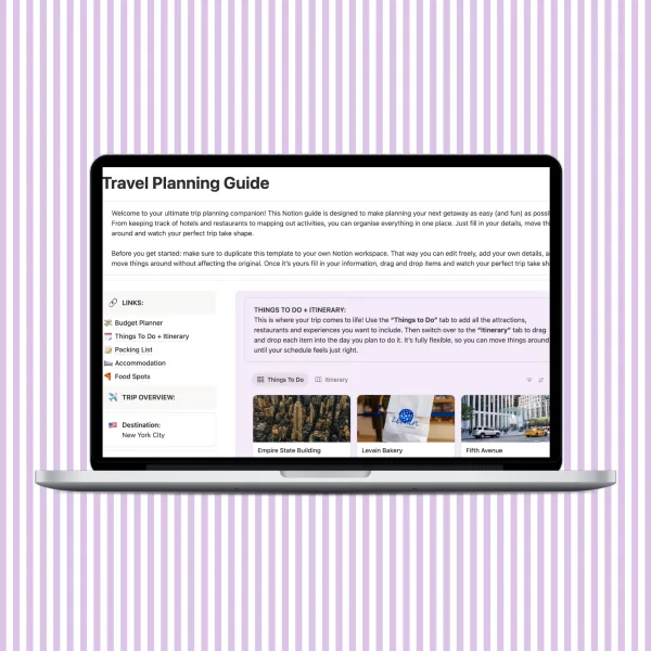 Free travel planning guide