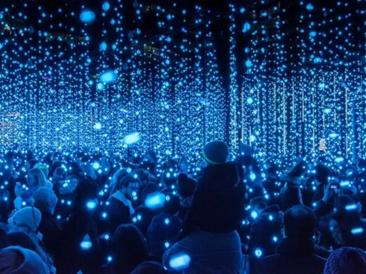 Canary Wharf Winter Lights