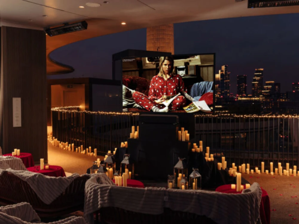 Valentine’s Movies on JOIA Rooftop