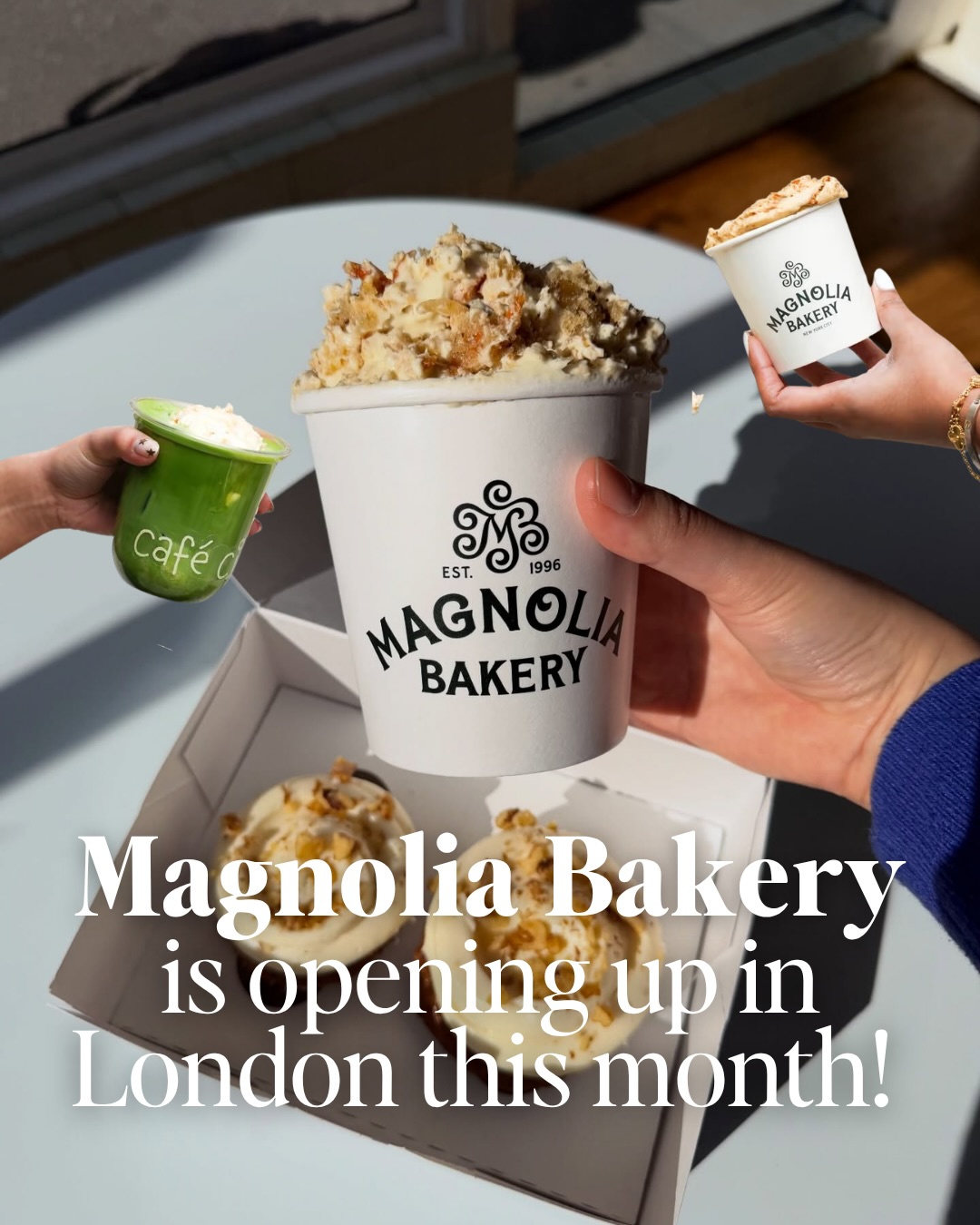 Magnolia Bakery is arriving in London NEXT WEEK and I already know this pop-up is going to be everywhere!!!

If you’ve ever planned a New York trip then chances are you’ve probably already seen Magnolia Bakery all over TikTok for their famous banana pudding. Well now you can finally try it in London without needing to book a flight to NYC.

Here are the details:

📍 Café Ciel at The OWO
🗓️ 19th May — 10th June 2026

Alongside the classic banana pudding, they’re also doing Banoffee French Toast, Cinnamon Swirl Pancakes + Banana Pudding Affogato.

I also think the location makes this even better because The OWO is such a beautiful building and it’s really easy to add into a central London day out.

I would 100% recommend going earlier in the day if you can because I already know the queues are going to get wild once TikTok fully finds out about this.

I’ve also done a full guide on the best things to do in London this May, so if you want that just comment LINK below and I’ll send it straight to you 💌

#london #londonpopup #magnoliabakery #londonthingstodo #londoncafe

London things to do, London pop ups, Magnolia Bakery London, cafes in London, London dessert spots, things to do in London May 2026, London food guide