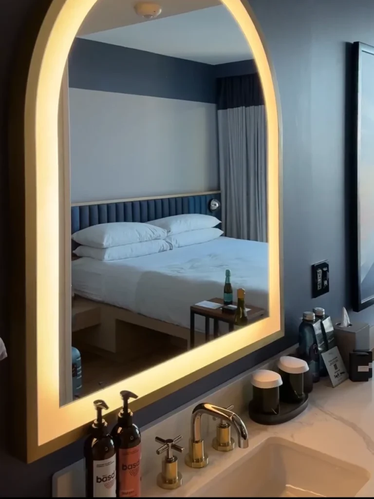 Bathroom sink motto hilton chelsea NYC