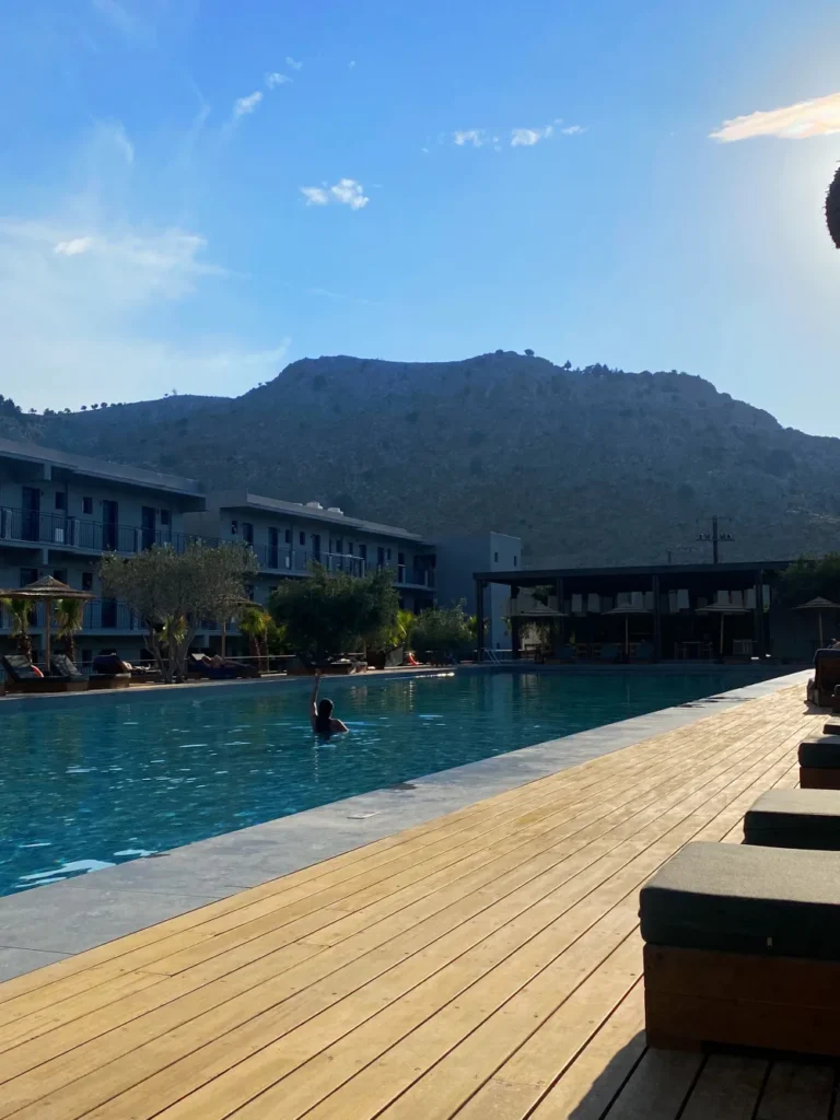 Cook’s Club Kolymbia pool view