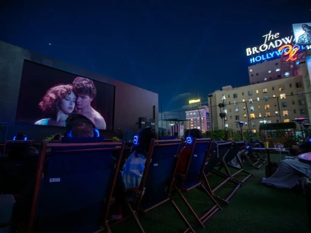 Rooftop Movies at the Montalbán_
