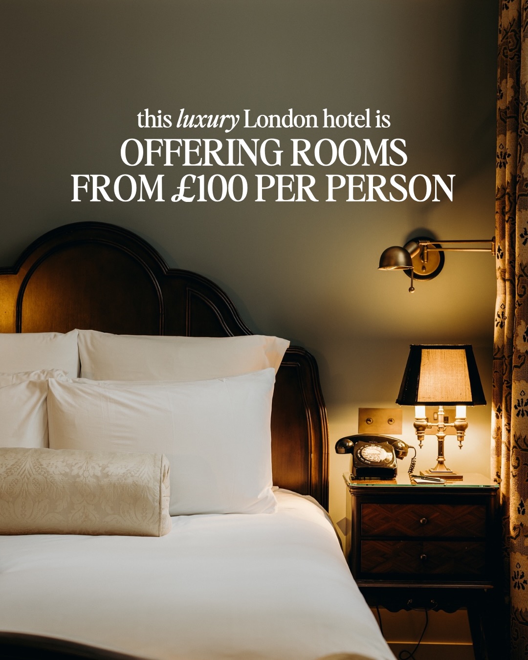 To celebrate 100 years of the building, The Ned is releasing 100 discounted rooms for a limited time only!

Prices start from:
🏨 £100pp for Cosy Rooms
🏨 £150pp for Medium Rooms

It based on 2 people sharing and valid for stays between 24th July - 6th September 2026.

But bookings are only open for 100 hours, with the booking window being the following:
🗓️ opens: Thursday 28th May at 2pm
🗓️ closes: Monday 1st June at 6pm

If you’ve been wanting a luxury London hotel stay without spending hundreds per night, this is probably the best time to book it.

Comment LINK and I’ll send the details straight to your inbox on how to book 💌

#londonhotels #thenedlondon #londonstaycation #luxuryhotel
