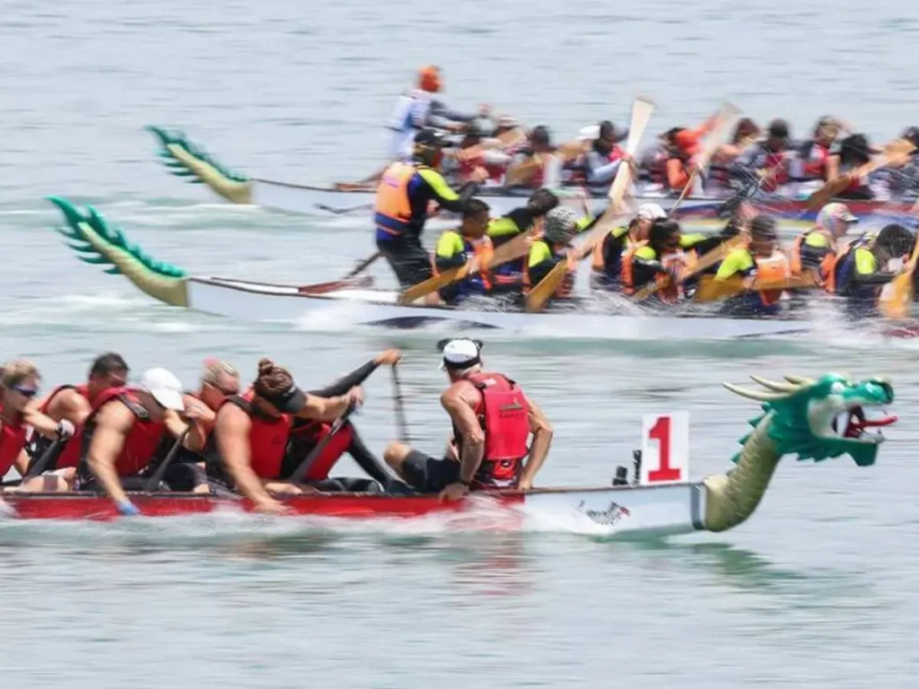 LA County Dragon Boat Festival at Marina Del Rey