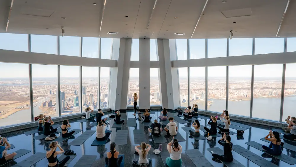 Yoga in the Sky at One World Observatory