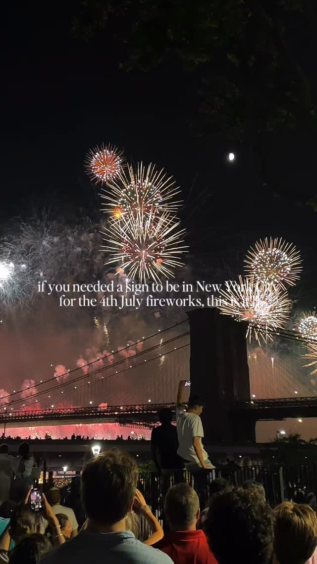 This is your sign to visit New York during 4th July 🇺🇸

And if there was ever a year to do it, it’s 2026.

Not only is America celebrating its 250th birthday, but Macy’s is also celebrating the 50th anniversary of its iconic 4th of July Fireworks show.

For the first time, the display is expanding across the Brooklyn Bridge, the East River and the Hudson River, making it one of the biggest celebrations New York has ever seen.

I’ve visited New York multiple times now and there’s something so special about seeing the city during summer. The rooftop bars are packed, outdoor movies are everywhere, the parks are full of people and the atmosphere across the city is unreal.

Add in one of the biggest fireworks displays in the world and you’ve got a pretty incredible time to visit.

If New York is already on your bucket list, I’d seriously consider adding 4th July weekend to it.

#4thofjuly #macysfireworks #summerinnewyork #newyorksummer, 

new york 4th of july, fourth of july in new york, new york fireworks, macys 4th of july