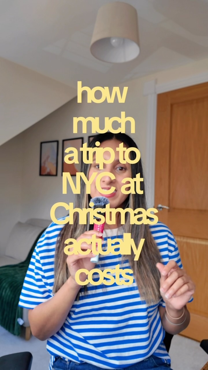 How much does a New York City Christmas trip actually cost?

If you’re thinking about visiting NYC this Christmas but have no idea how much to budget, I’ve broken down exactly what I spent on my 7 day trip over New Year.

This is Episode 1 of my New York City Christmas Planning Series, where I’ll be sharing everything you need to plan your trip, including:

🎄 the best Christmas events
🏨 where to stay
💰 how much to budget
✨ free things to do
📍 my full itinerary
🍸 restaurants worth booking
…and everything else I wish I’d known before I went.

If you’re planning a New York City Christmas trip this year, make sure you’re following along because I’ve got lots more coming. 

And let me know in the comments, what’s the first thing you want me to cover next? 

new york city, new york city christmas, nyc christmas, christmas in new york city, christmas in nyc, christmas new york city guide, things to do in new york city christmas