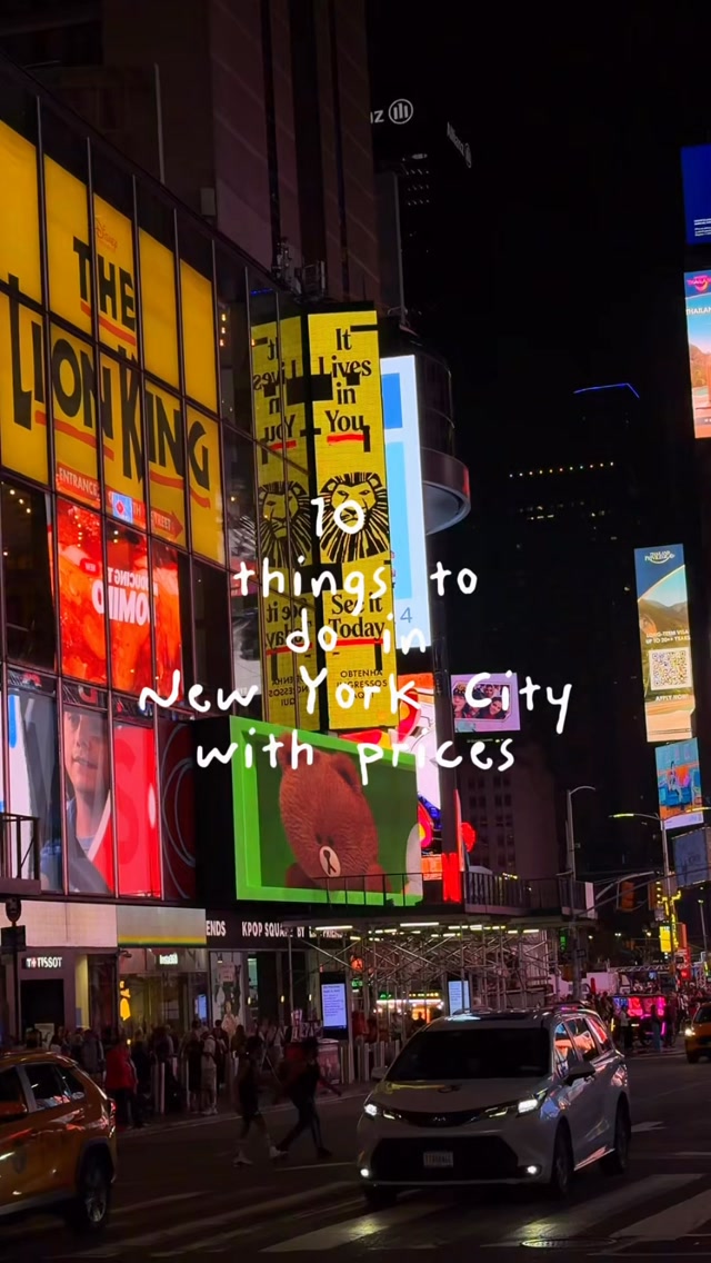 Comment LINK for my full guide on the best things to do in New York 🇺🇸🗽🍕🌃

#nyc #newyork #thingstodoinnewyork #thingstodoinnyc #nyctravel