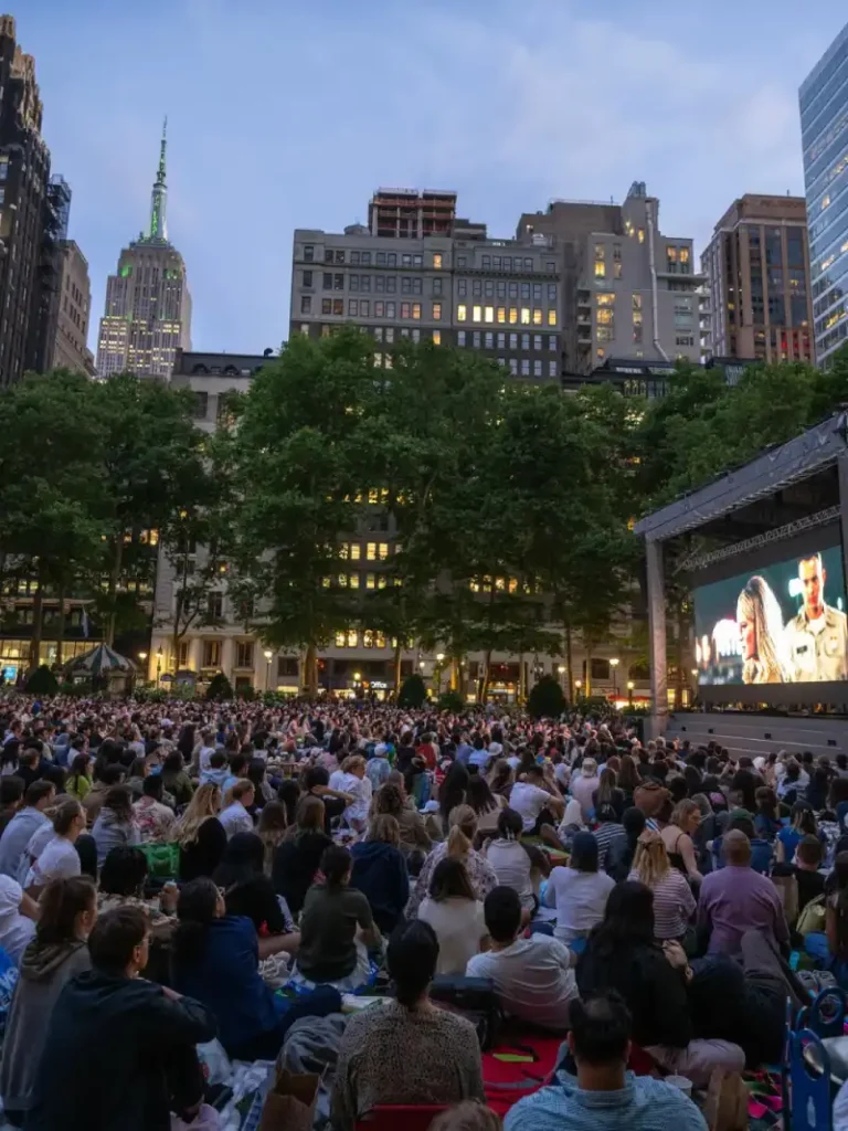 Bryant Park Paramount+ Movie Nights