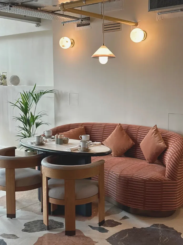 Hotel Indigo West Shepherd’s Bush seating area