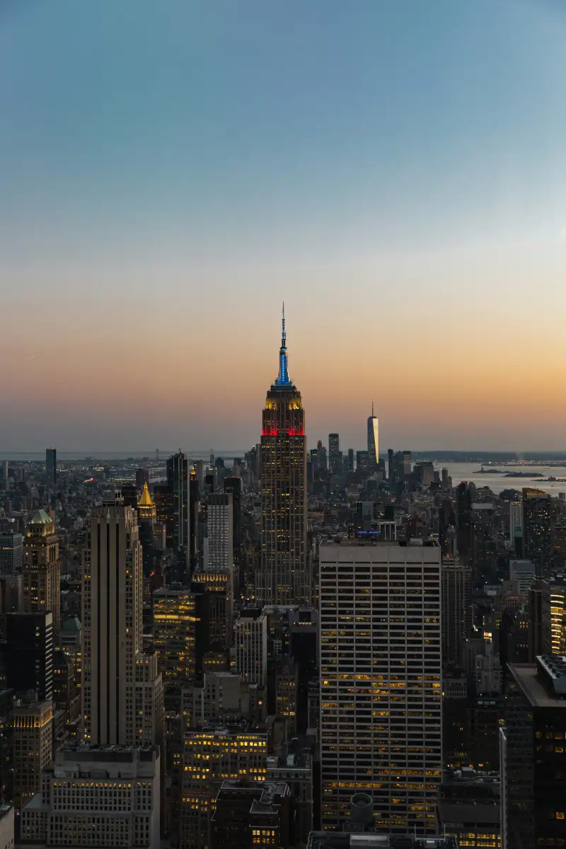 Top of the Rock sunset