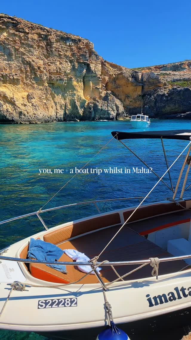 Comment LINK for my free travel guide to Malta! 

Your sign to book a private boat trip whilst in Malta 🇲🇹 

It was without a doubt one of the highlights of my trip! You have a stop off at the breathtaking Blue Lagoon and also the option to explore Gozo.

If you want me free guide to Malta, comment GUIDE and I’ll send it straight to your DMs 💌

Malta, malta things to do, things to do in malta, malta travel, malta boat trip, valletta, st julians, gozo, malta tiktok

#malta #maltatiktok #malta🇲🇹 #maltaisland #maltatravel maltagozo travelugc travel travelphotography travelugc