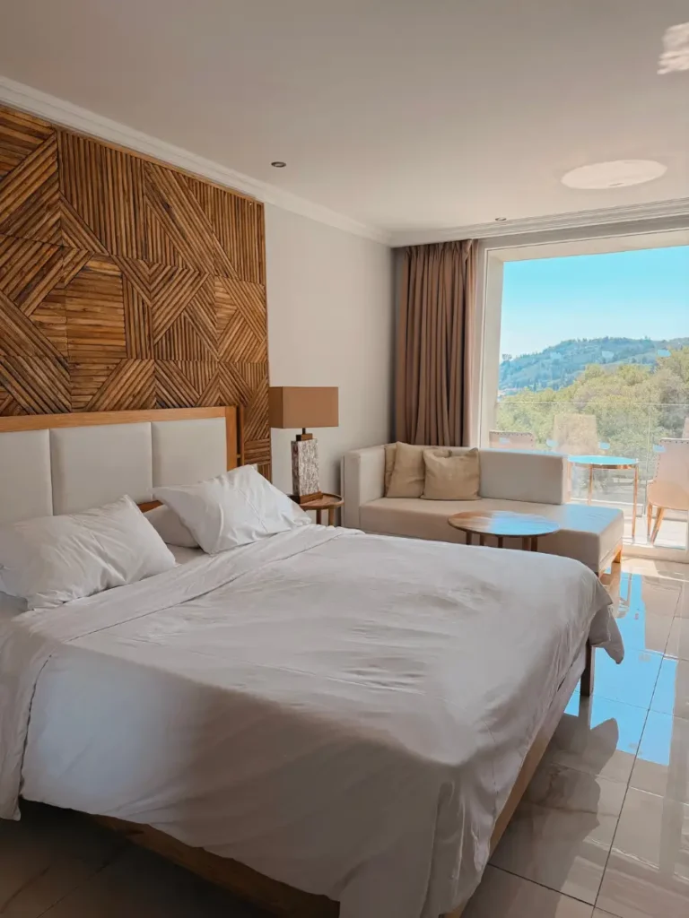 Mythos Palace Resort Corfu bedroom