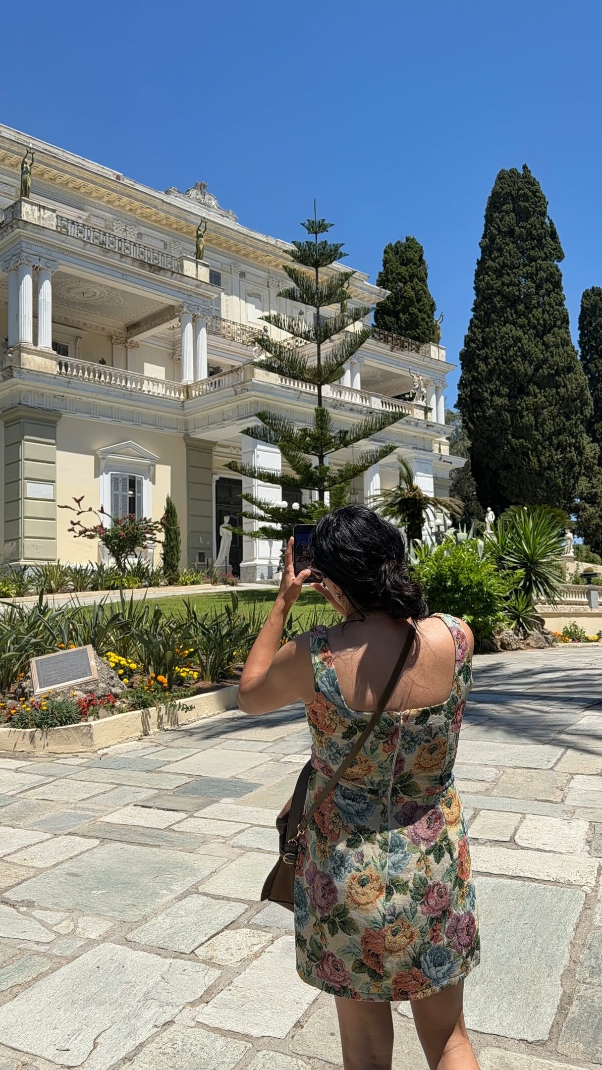 One of those places I can’t believe I hadn’t heard more about before visiting Corfu!

Achilleion Palace was one of my favourite stops on the island. The palace itself is currently closed for restoration, but the gardens alone are sooooo worth visiting.

You’ve got the huge terraces, statues around every corner, lush gardens and some seriously beautiful views across Corfu

And at just €7 per person, I thought it was such good value.

We spent around an hour here, and it was the perfect little stop while exploring the island by car.

So if you’re planning a trip to Corfu, save this one for your itinerary especially if you love beautiful gardens, history and places that feel a little less touristy.

#Corfu #CorfuGreece #CorfuTravel #CorfuIsland #VisitCorfu 

Corfu things to do, things to do in Corfu, Corfu travel, Corfu travel guide, Corfu Greece