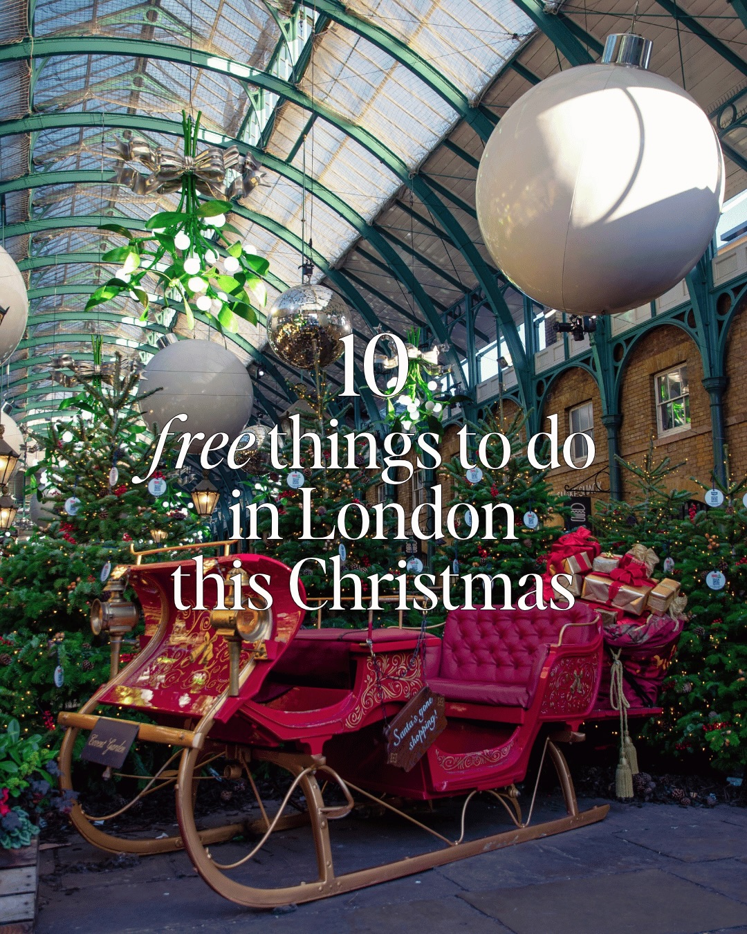 Comment LINK if you want my full guide on the best things to do in London this Christmas 🎄 

Swipe to see 10 of my favourite FREE things to do in London at Christmas. 

#london #londonchristmas #christmasinlondon #londonchristmaslights 

Things to do in London at Christmas, London at Christmas, things to do in London in December, London Christmas, Christmas in London, London in December, free things to do in London at Christmas, London Christmas guide