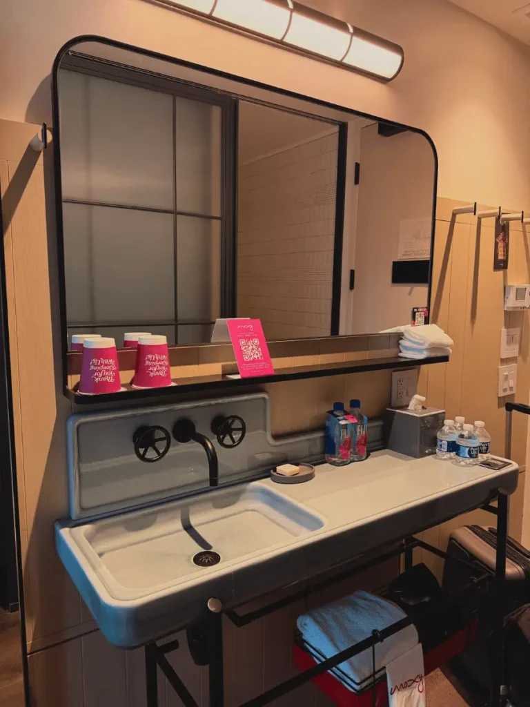 Moxy NYC Chelsea sink
