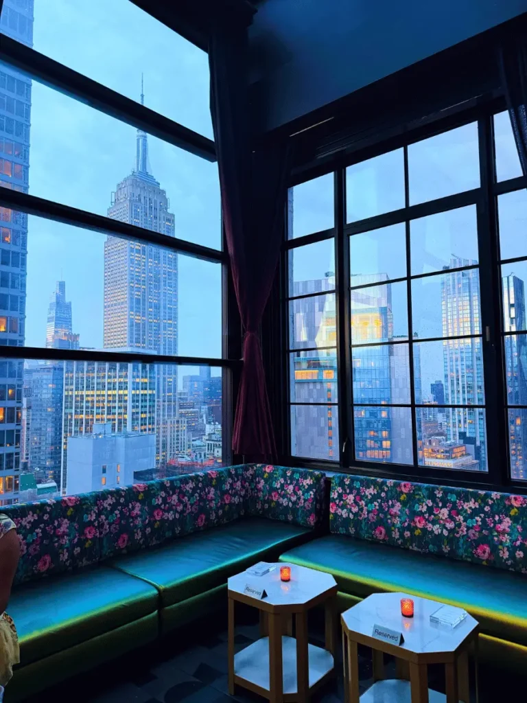 The Fleur Room Empire State view