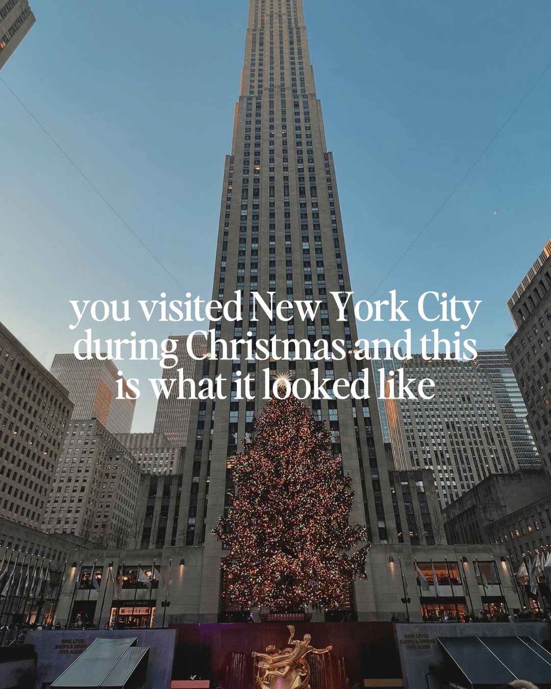 If you needed to sign to book your tickets to New York City this Christmas, let this be it!!!

If you are planning trip soon, comment LINK and I’ll send you my free guide on the best things to do in New York City in December!

#christmasmnewyork #newyorkchristmas #christmasbreak #newyorkindecember #thingstodoinNewYork

Christmas Markets | New York Christmas Markets | New York Christmas Lights | things to do in New York | New York in December | New York Christmas things to do