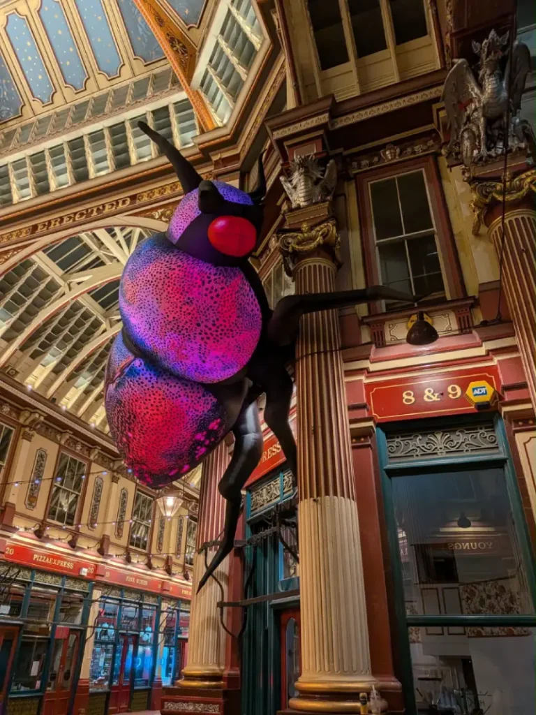 The Giant Beetle at Leadenhall Market